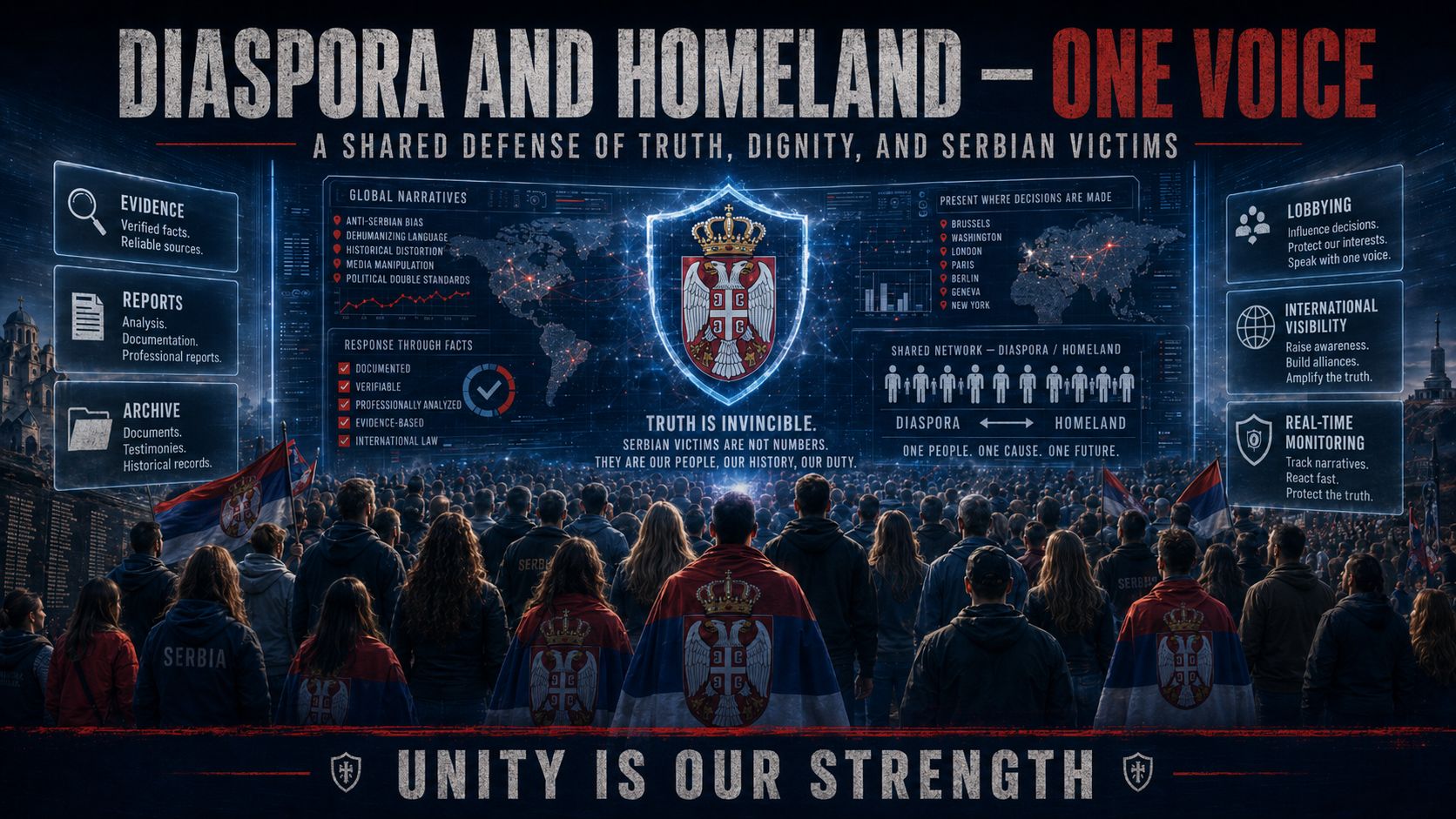 Serbs urgently need a “Serbophobia Watch” – a system that monitors attacks against Serbs worldwide